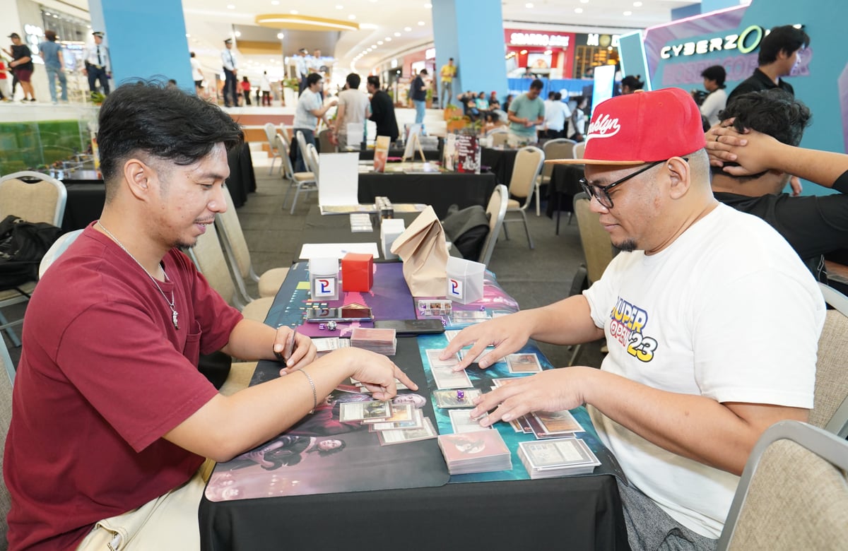 Card game enthusiasts find their haven at the Cyberzone Hobby Corner.